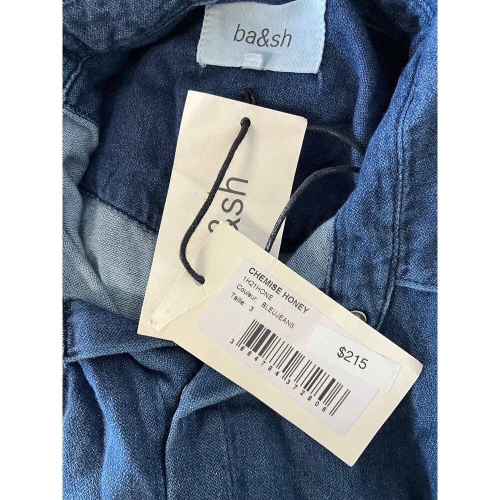 ba&sh Honey denim shirt - Picture 6 of 8